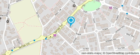 מפת הגעה אל O.S אוראל וסיגל עיצוב שיער