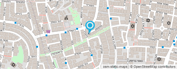 מפת הגעה אל אנה תסרוקות