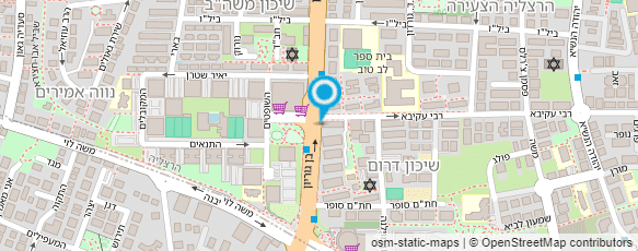 מפת הגעה אל גלידות פלדמן