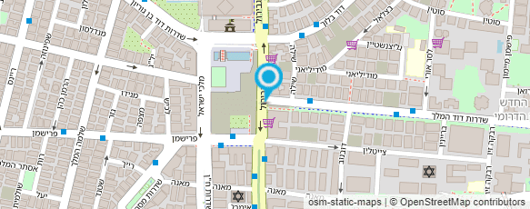 מפת הגעה אל ש. קדם - שלו ושות' עו"ד