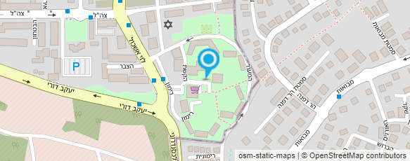 מפת הגעה אל קרן פז - ליווי התפתחותי לתינוקות