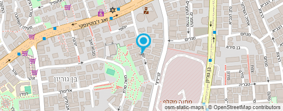 מפת הגעה אל אביב פרקטים