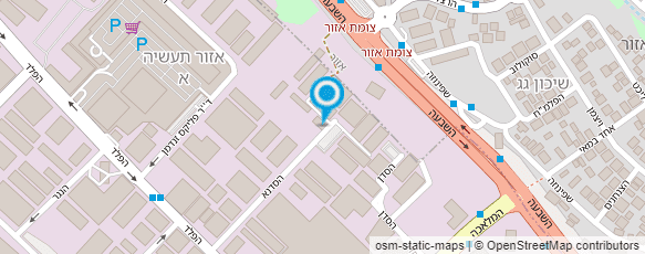 מפת הגעה אל אלום אביחי בע"מ מפת הגעה אל אלום אביחי בע"מ