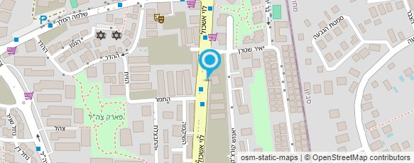 מפת הגעה אל נטע עקרבי - מאפרת מקצועית