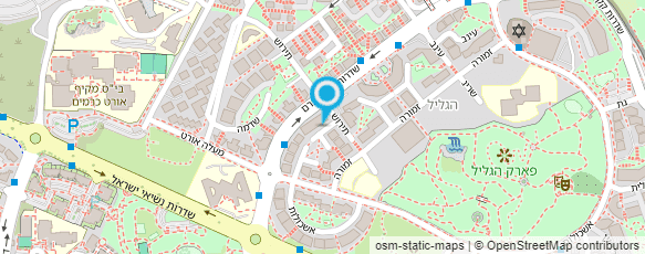 מפת הגעה אל חן - שירותי משרד