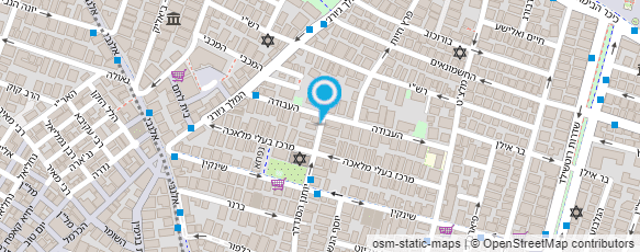 מפת הגעה אל המעבדה של דניאל מפת הגעה אל המעבדה של דניאל