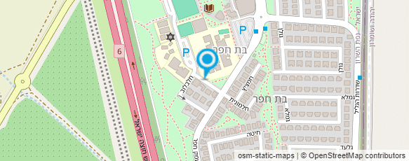 מפת הגעה אל רותם צמות קליעה אומנותית