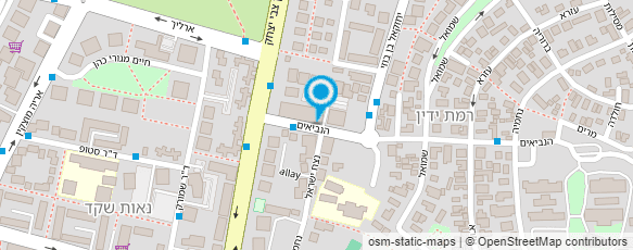 מפת הגעה אל שי גניש - מספרת נותן בראש