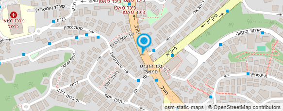 מפת הגעה אל מ.י. השקעות