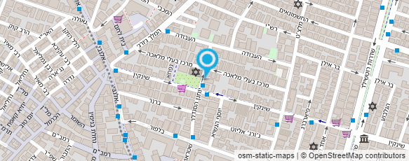 מפת הגעה אל משפחתון טבעוני-גן גלית.