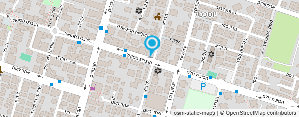 מפת הגעה אל QR מוניות והסעות