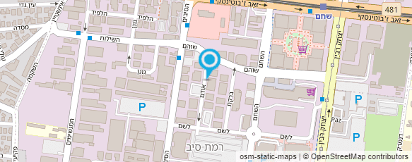 מפת הגעה אל אופיס 3000 בע"מ