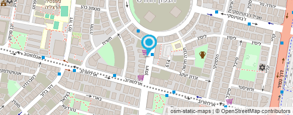 מפת הגעה אל יואל בלום - עובד סוציאלי קליני