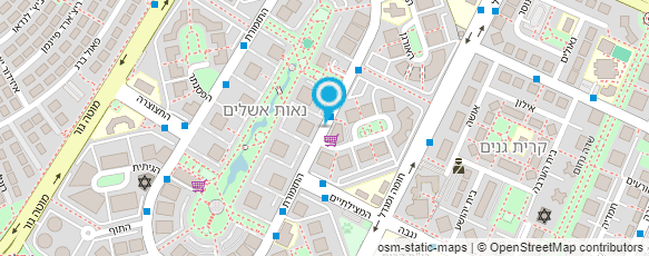 מפת הגעה אל עש גרירה ישראל