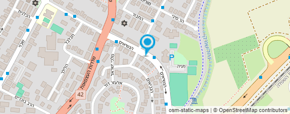 מפת הגעה אל U.B Security מפת הגעה אל U.B Security