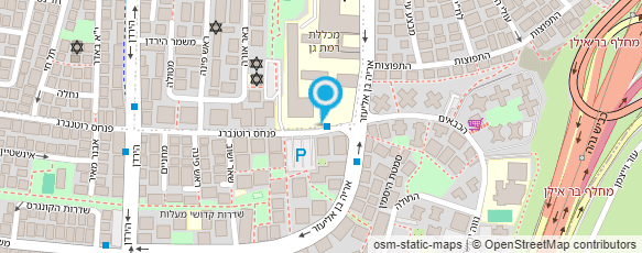 מפת הגעה אל ארטי בי"ס לאומנות עיצוב ומדיה