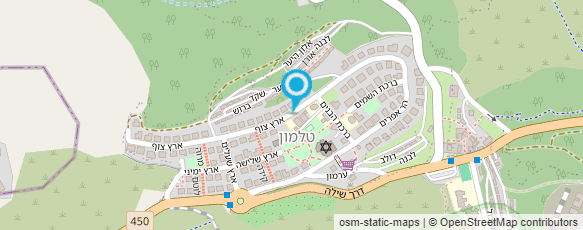 מפת הגעה אל רעות חפיף - מאפרת כלות ואירועים