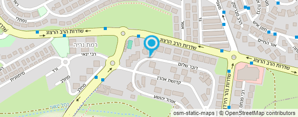 מפת הגעה אל נחמי רובין