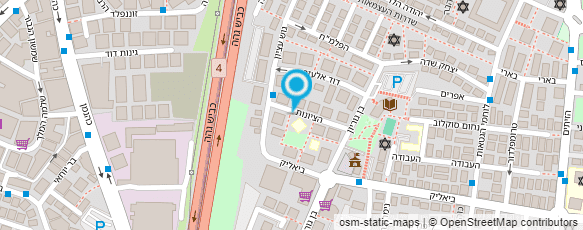 מפת הגעה אל גן תפוז