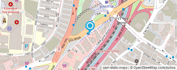 מפת הגעה אל עו"ד שני ארז