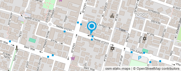 מפת הגעה אל אלבינה מכון יופי