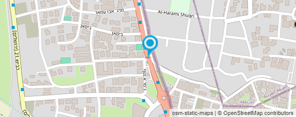 מפת הגעה אל עו"ד עאבדין מוחמד