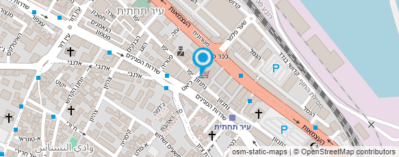 מפת הגעה אל עו"ד מיננה יוסי