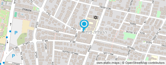 מפת הגעה אל עו"ד גייגר עמית