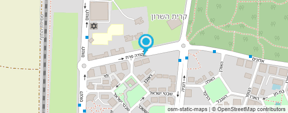 מפת הגעה אל La bella clinic- לה בל קליניק