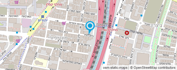 מפת הגעה אל נויה אינהורן-מורה לעברית