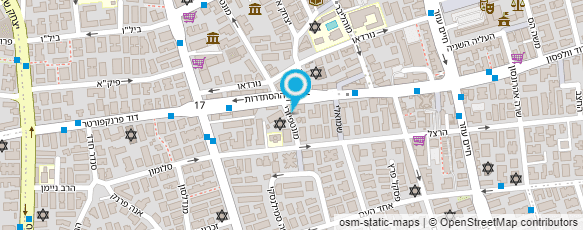 מפת הגעה אל עו"ד ויקטור פניושקין