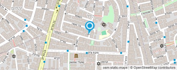 מפת הגעה אל אודי לוריא דיקור סיני