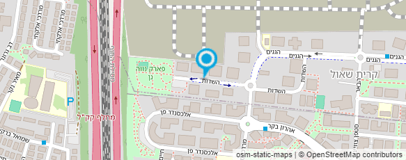 מפת הגעה אל עו"ד יפית לוי