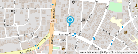 מפת הגעה אל יעל ללוש