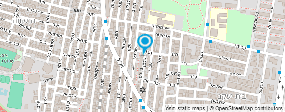 מפת הגעה אל אשכנזי אינסטלציה