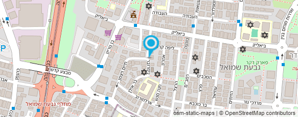 מפת הגעה אל מיכל נתנאל