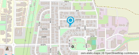 מפת הגעה אל לוונברג דוד