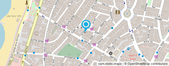 מפת הגעה אל עו"ד גרין דנה