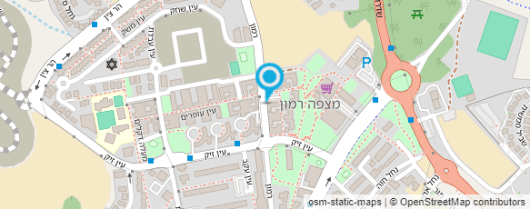 מפת הגעה אל עו"ד בן שמעון אהרון