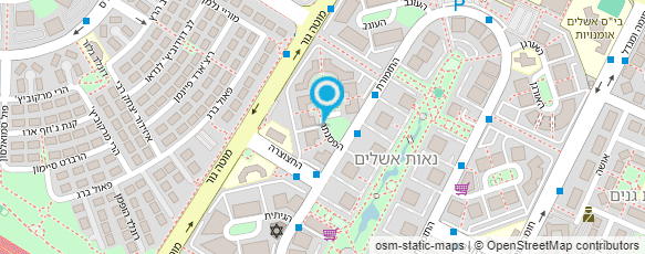 מפת הגעה אל אסנת רינון-בן סימון