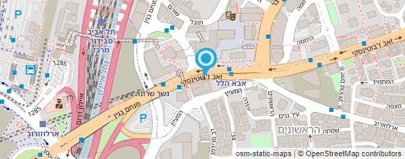 מפת הגעה אל א.ריכטר ושות' עורכי פטנטים