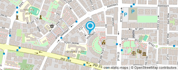 מפת הגעה אל עו"ד בן-עוזר תומר