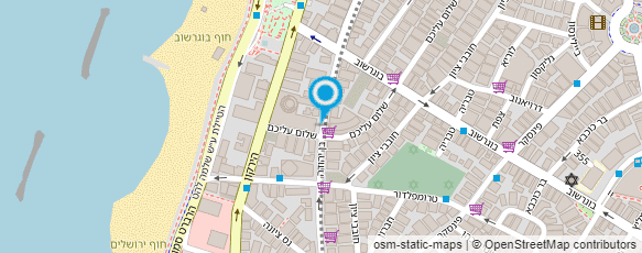 מפת הגעה אל AllBerry TLV מפת הגעה אל AllBerry TLV