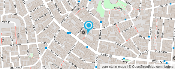 מפת הגעה אל חני רוזנבוים - גרפולוגית