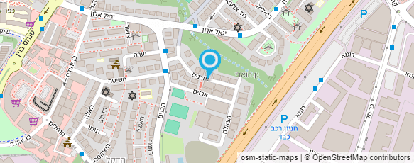 מפת הגעה אל עו"ד אמסלם שירן