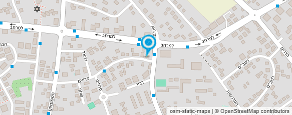 מפת הגעה אל עו"ד חיים נופר