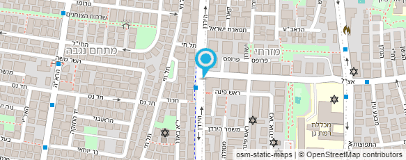 מפת הגעה אל DHG - Dana Hazan Gartsman