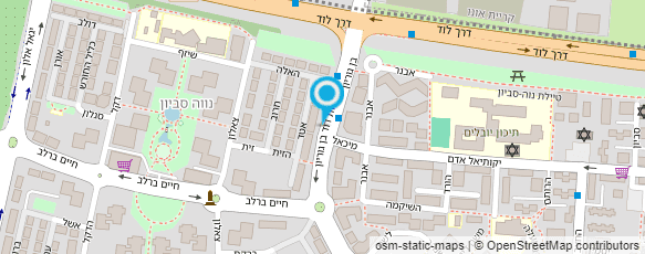 מפת הגעה אל יוסי גלבשטיין