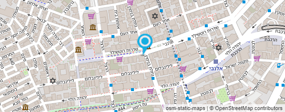 מפת הגעה אל עו"ד חיימוביץ' ליאור