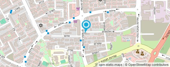 מפת הגעה אל ד"ר יוסלביץ ערן